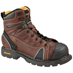 THOROGOOD MEN'S GENFLEX2 6" LACE-TO-TOE WORK BOOTS - COMPOSITE TOE 14M